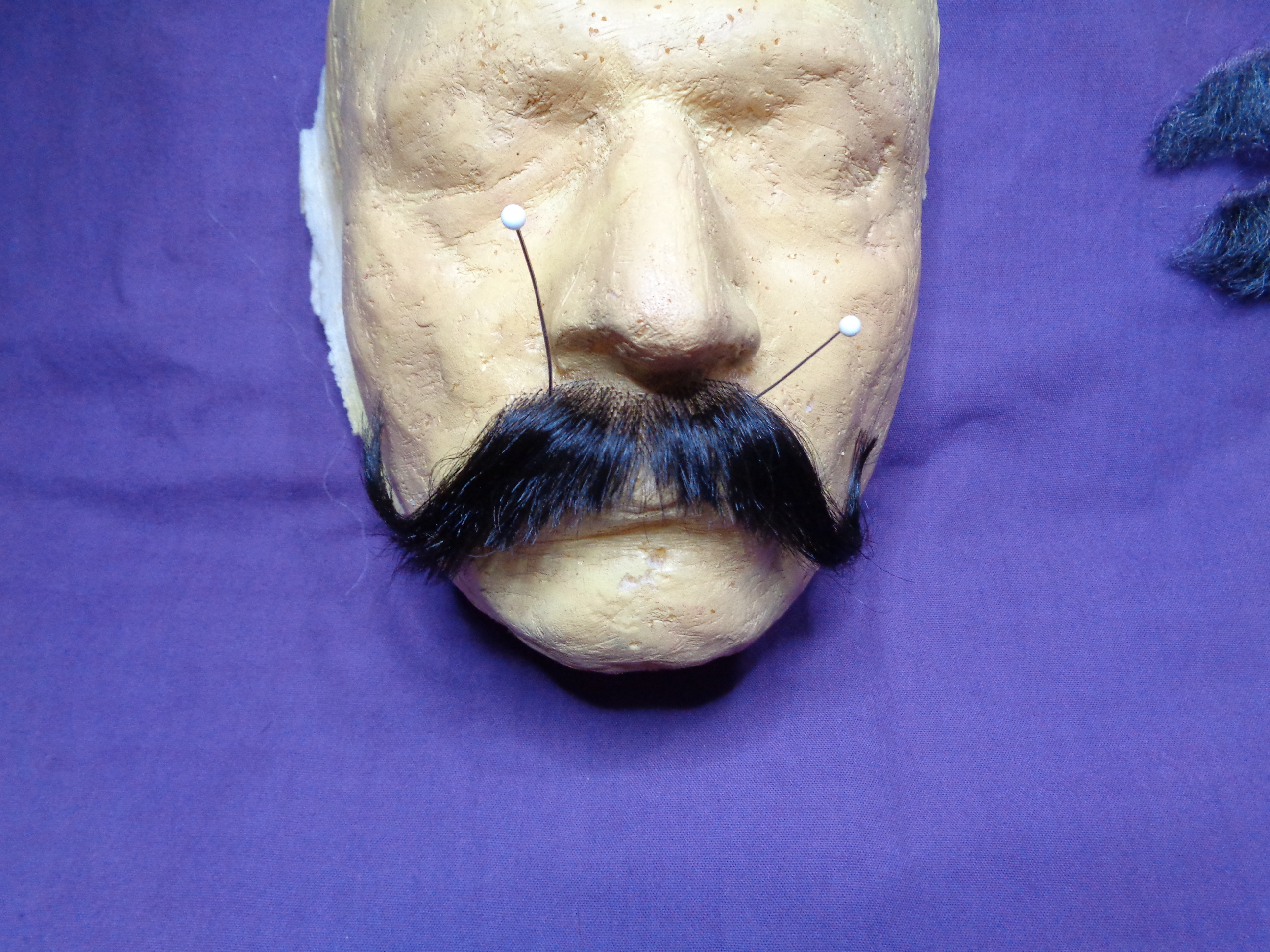 Pascha-Bart – Frontal schwarz