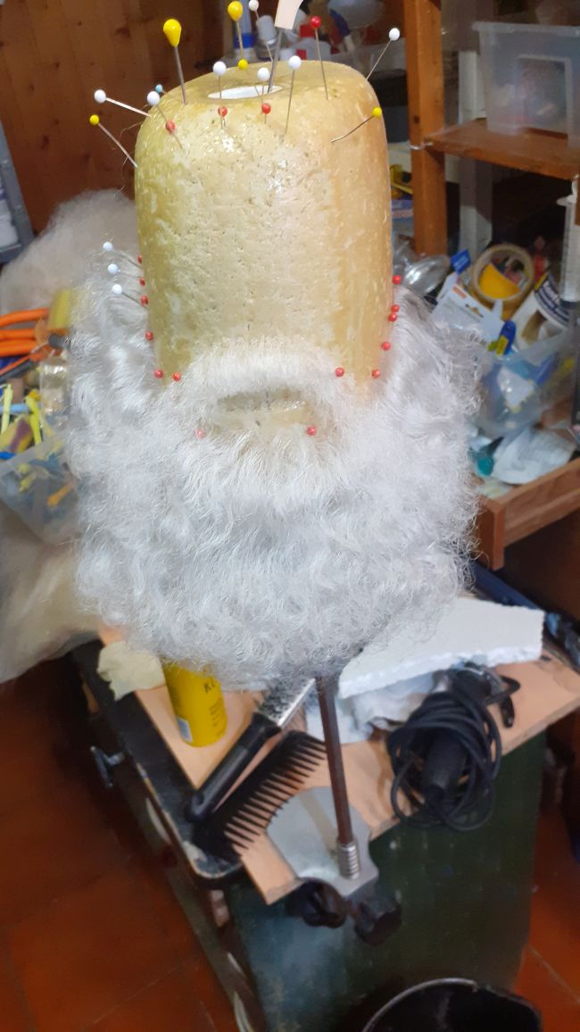 Weihnachtsmannbart Atelier auf Maske